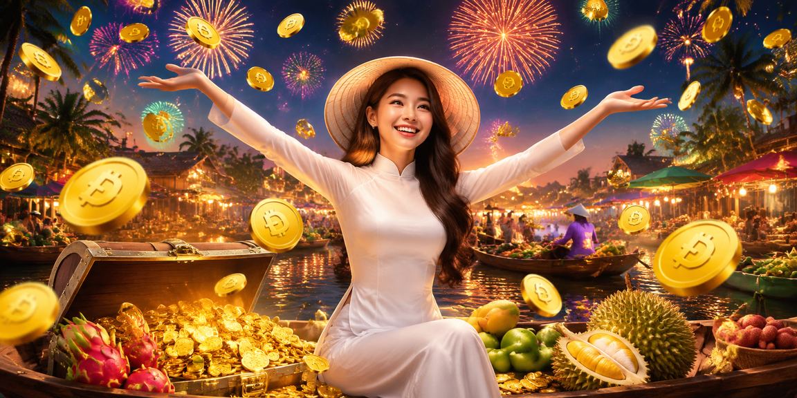 Trò chơi casino trên ứng dụng di động a320 tại lễ hội miền sông Mekong
